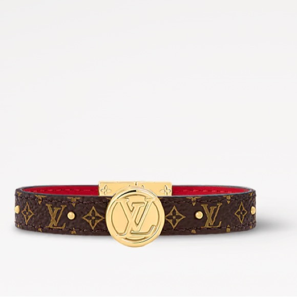 Authentic Louis Vuitton reversible leather monogram bracelet.Purchased in Paris - Picture 5 of 6
